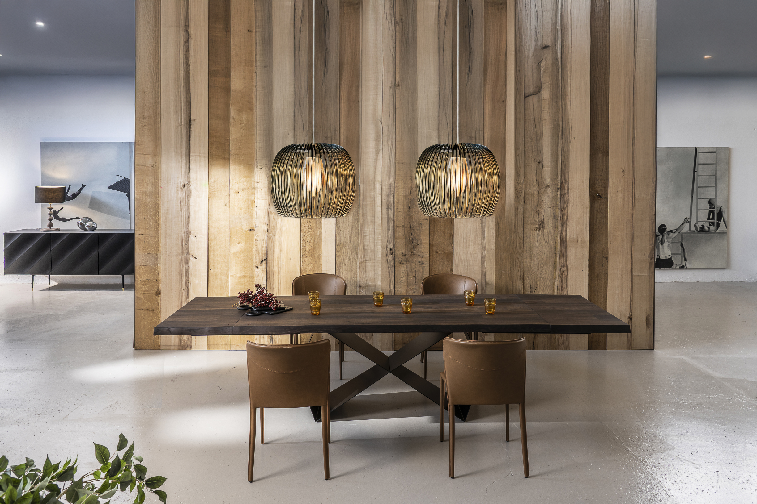 Tavolo TITAN - La forza e la bellezza naturale del legno - Tavoli di design RIVET CASA