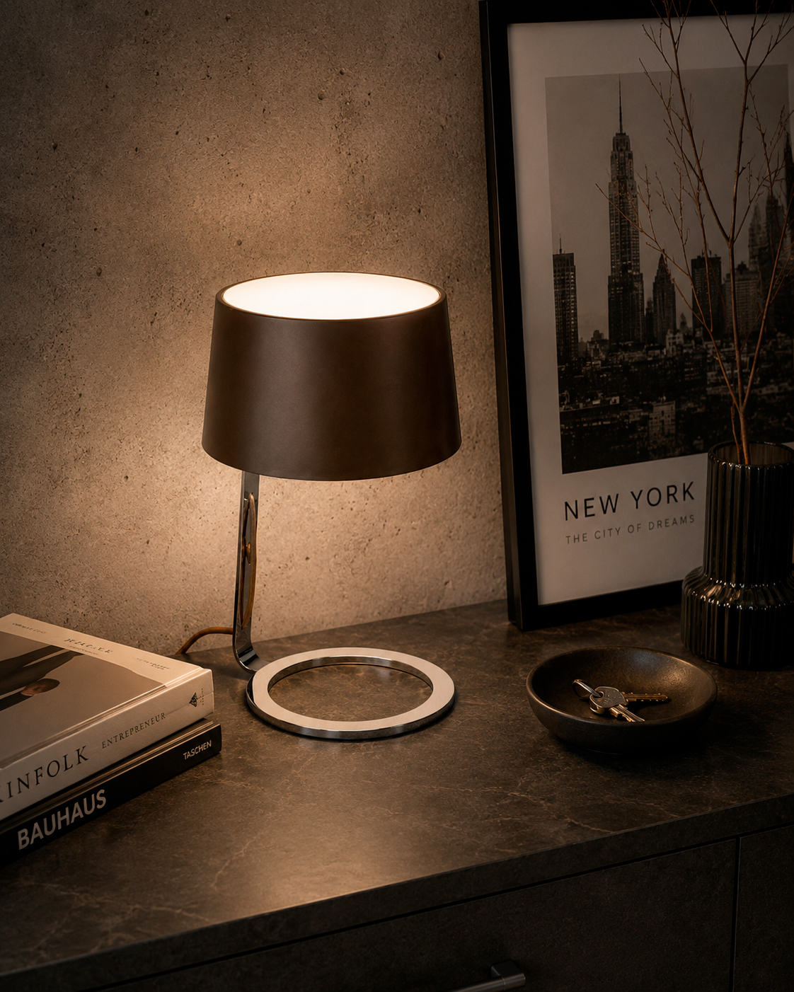 Lampada LOOP - Un cerchio di luce, un'icona di stile. - Illuminazione di design RIVET CASA