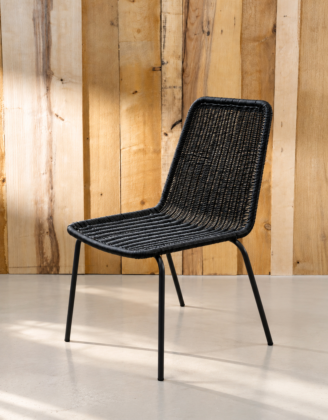 Sedia CUBA in similrattan - Sedie e Sgabelli di design RIVET CASA