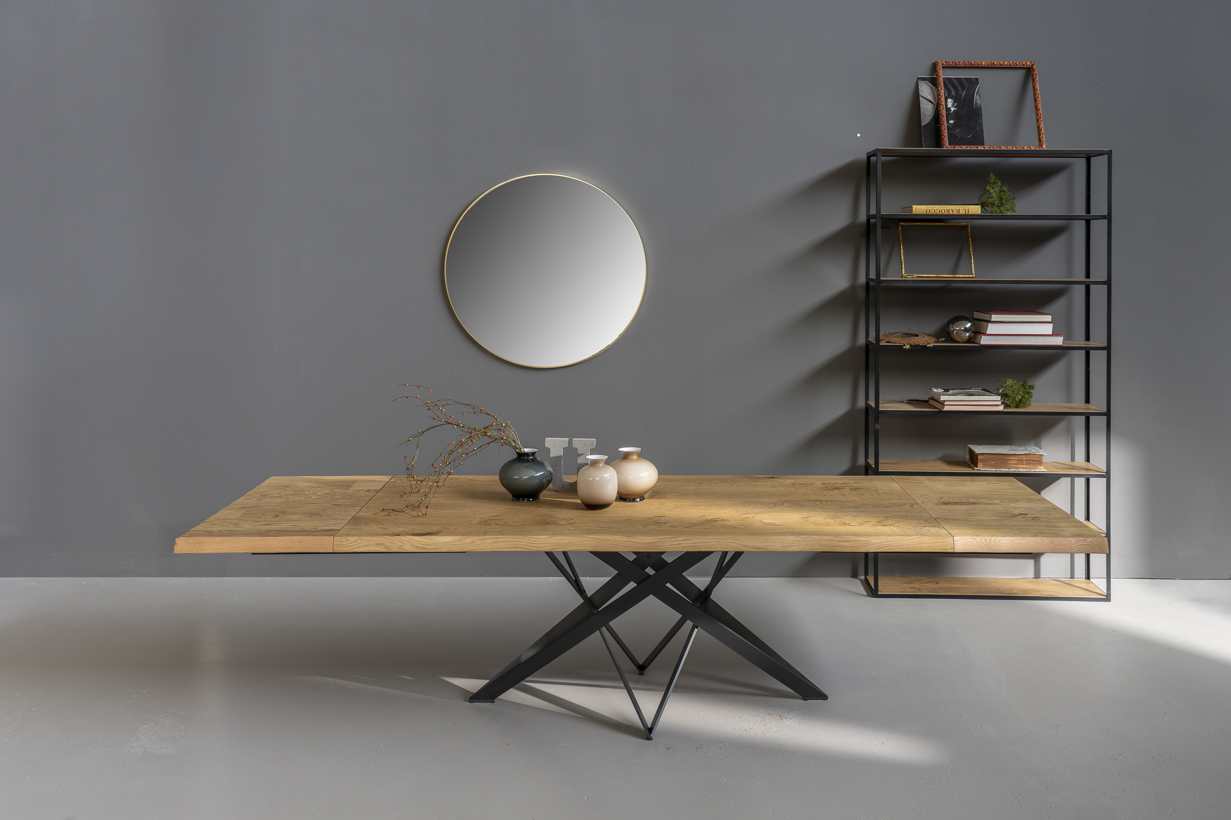 Tavolo FACTORY  – Carattere industriale, anima contemporanea - Tavoli di design RIVET CASA