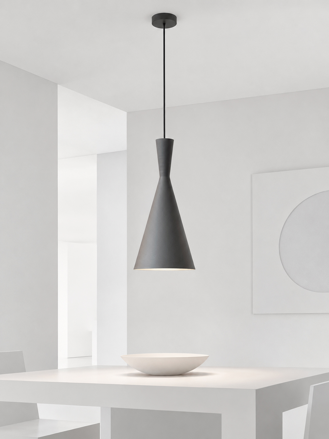 Lampada a sospensione FUSO - Geometria che illumina. - Illuminazione di design RIVET CASA